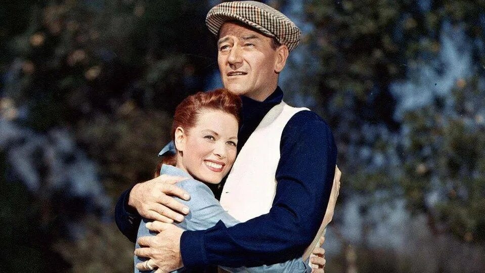 Тихий человек 1952. John Wayne&Maureen o'Hara МАКЛИНТОК. Джон Уэйн с дочерью. Quite man