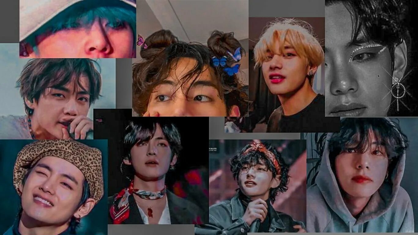 BTS Taehyung. BTS aesthetic. Ноутбук бтс