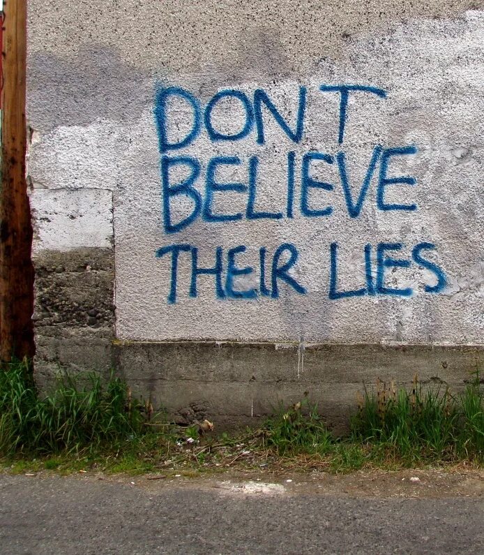 I believe think that. Believe. I dont believe. Believe don't believe. I don't believe you.