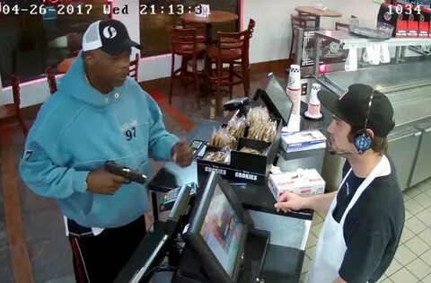 One armed robber