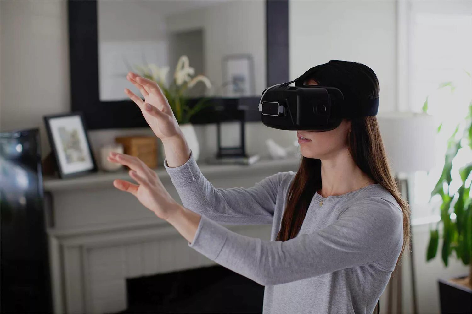 Topic virtual reality. Виртуальная реальность realidad virtual 2025. моушн vr. leap motion vr. виртуальные очки с руками.