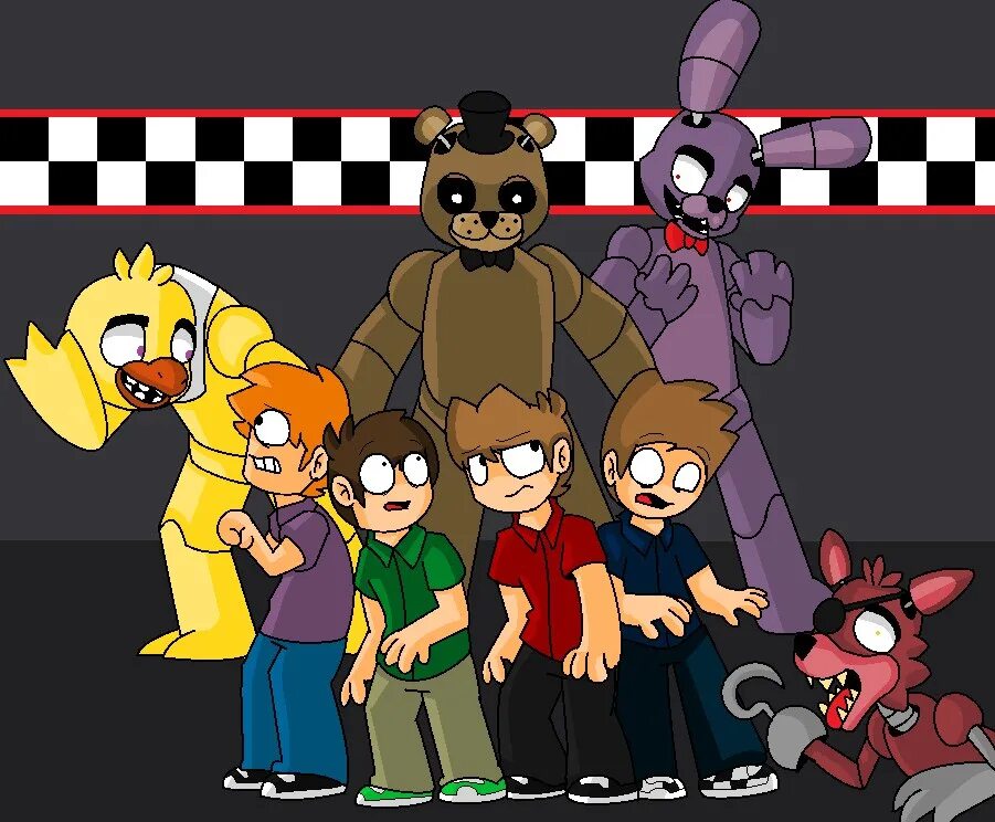 Fnaf x child reader. Eddsworld fnaf. eddsworld кроссовер. эддворлд фнаф. eddsworld фнаф.