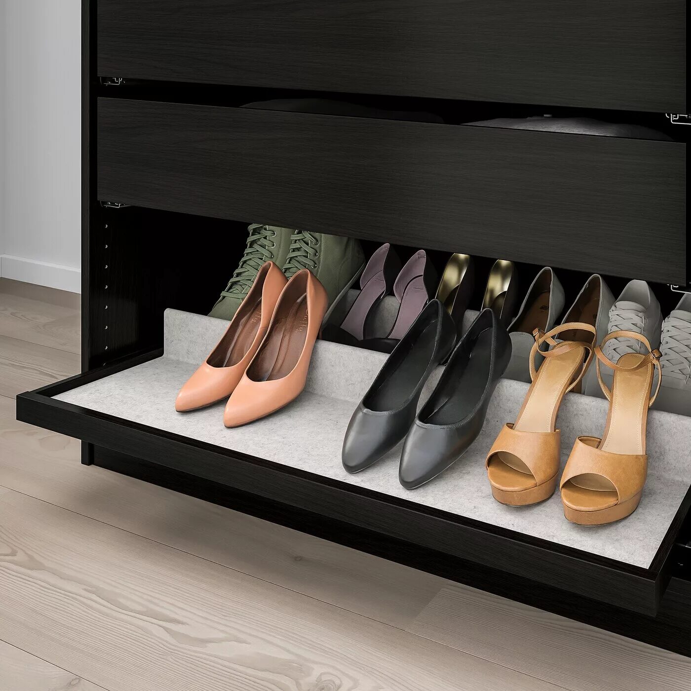 574. Выдвижная полка для обуви komplement ikea. 02. 71). 1.