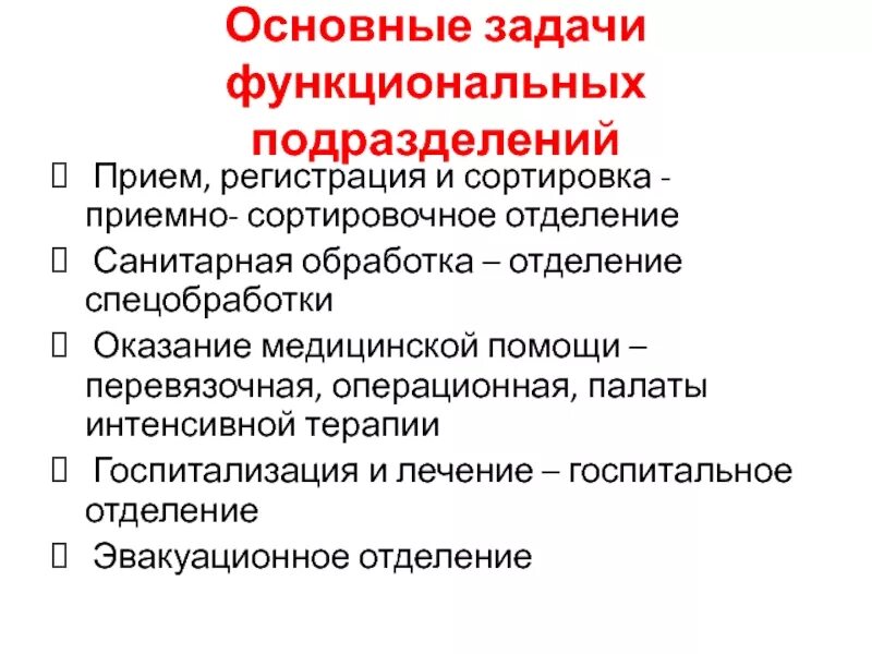 Задачи приемного отделения. Задачи приемного отделения стационара. В задачи приемного отделения не входит. Задачи приемного отделения стационара. Проведение приёма пациента в стационар.