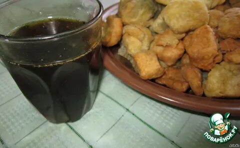 Тесто в сахарном сиропе