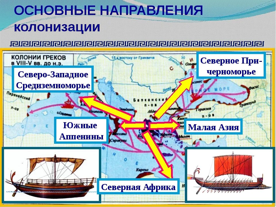 Культура греческих городов колоний. Древняя Греция Великая Греческая колонизация. Греческие колонии на берегах Средиземного и черного морей карта. Колонии древней Греции карта. Колонии Греции на берегах Средиземного и черного морей.