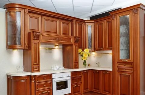 Кухня массив березы