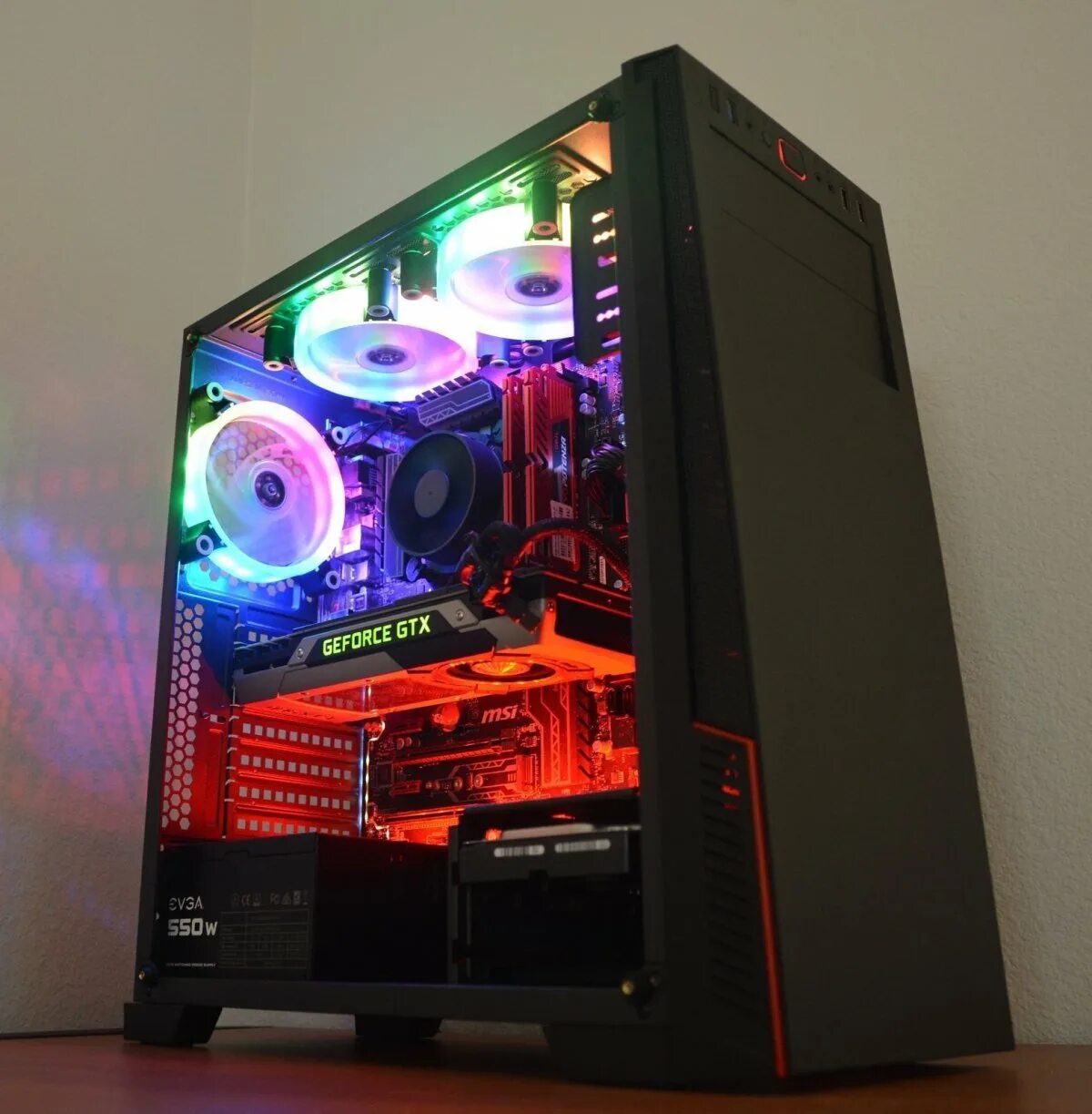 Любой компьютер игровой. Игровой компьютер i7+gtx1060. системный блок gtx 1060. компьютер rgb пк intel i5. мощный домашний компьютер.