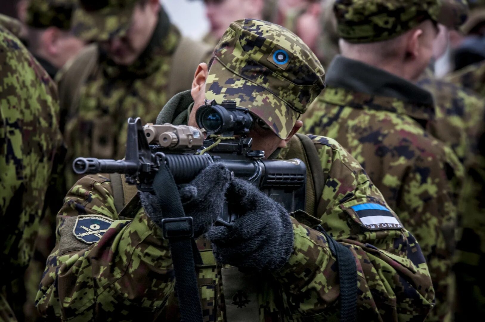 Армия Эстонии. Эстонские войска. Спецназ Эстонии. Силы обороны Эстонии. Эстония направит одного военного