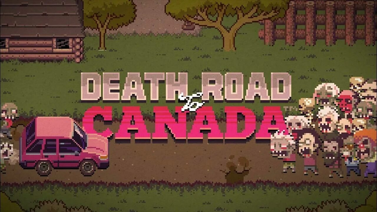 Road to canada русификатор. Death Road to Canada. Death Road игра. Death Road to Canada Roguelike-игры. Игра на андроид Road of Death.