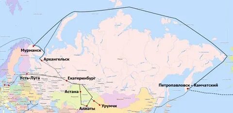 Москва архангельск владивосток
