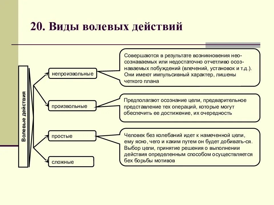 Способность мотивации. Виды волевых действий. Виды волевых действий в психологии. Волевые психические процессы в психологии. Характеристика волевых действий.