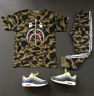 Bape Outfits, Swag Outfits Men, Gucci Outfits, Tomboy Outfits, Stylish Outf...