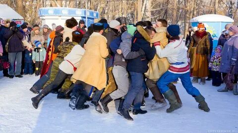 Катание на масленицу