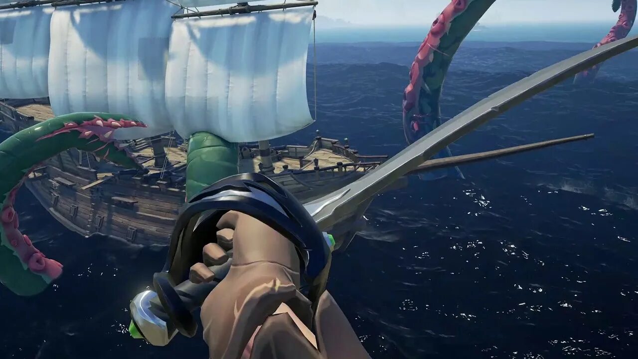 Sea of Thieves Кракен. Кракен в игре Sea of Thieves. Остров Кракена Sea of Thieves. Sea of Thieves Кракен вода.