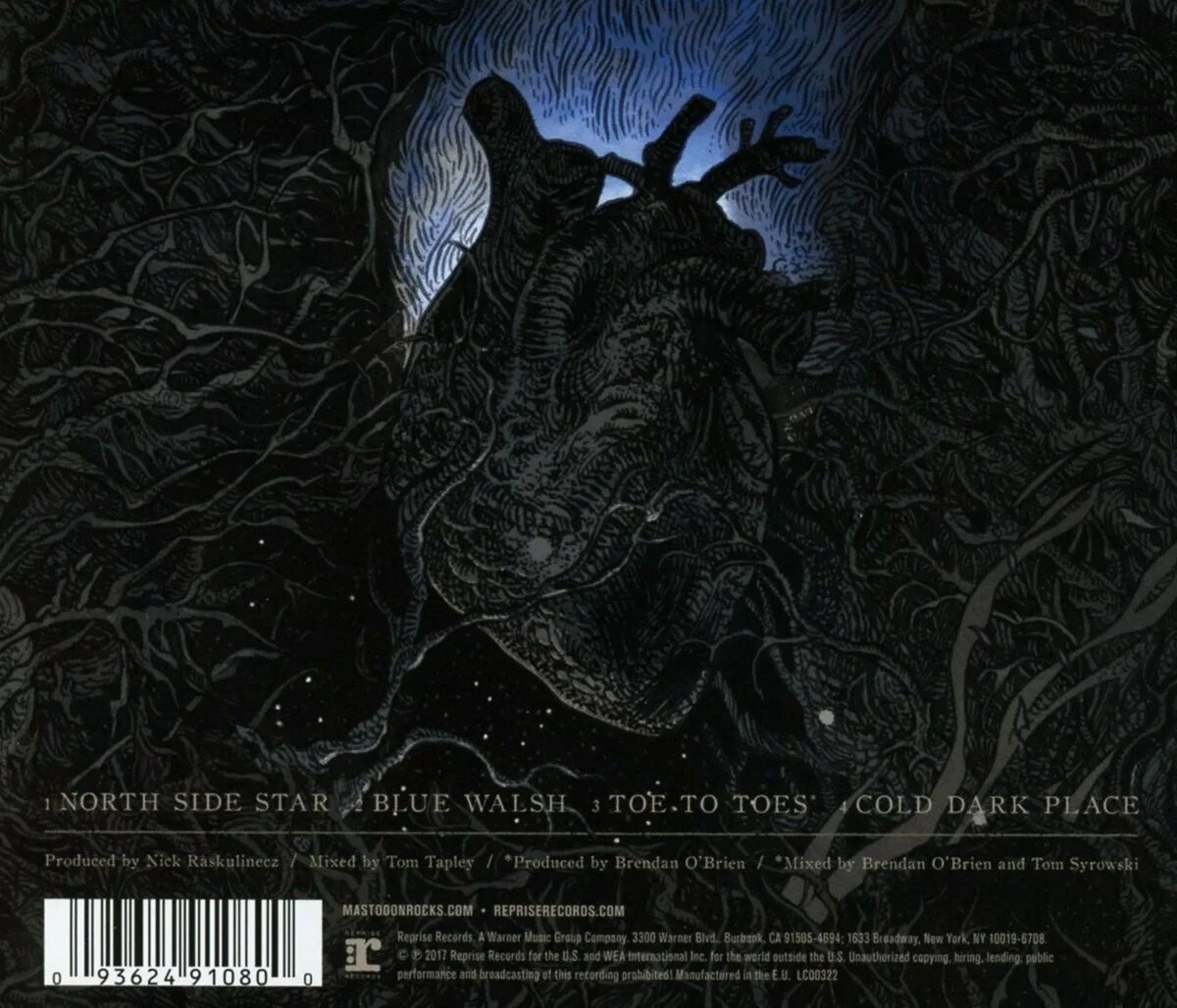 Cold and dark. Mastodon Cold Dark place. Группа Mastodon альбомы. Cold Dark place обложка. Dark places обложка альбома.