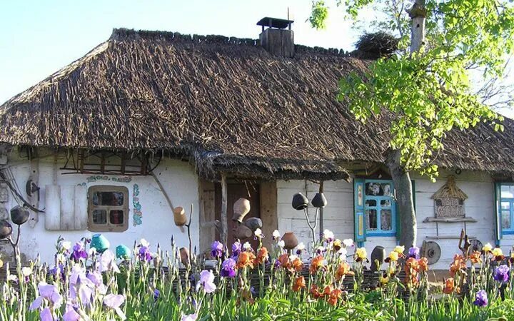 Как называется хутор в диканьке. Хутор музей на украине. украинская деревня хутор. хутор савки украина. украинская хата мазанка.