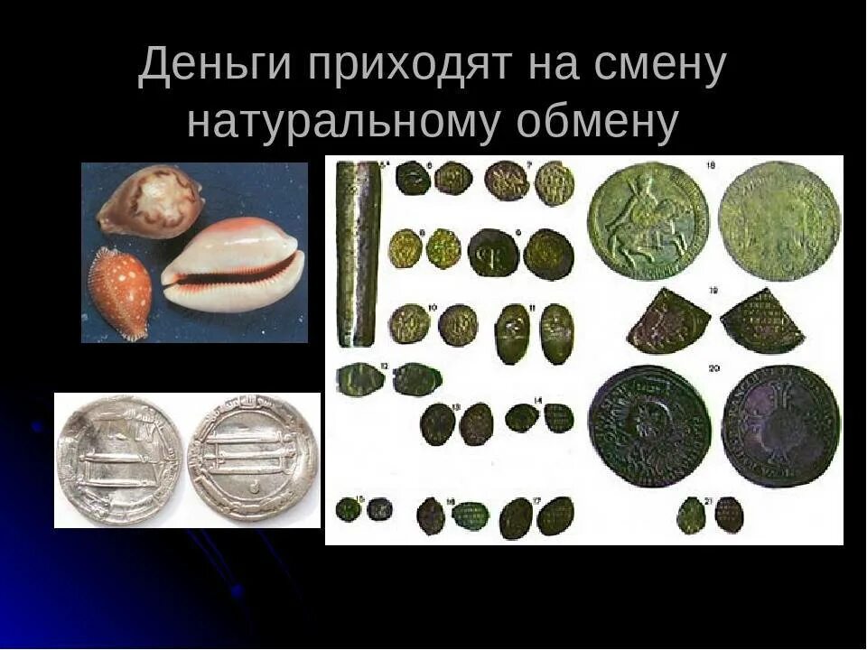 История денег от древности