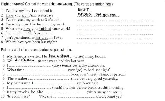 Underline the correct verb 5 класс. Are the underlined verbs ok correct them. Are the underlined verbs right or wrong. Correct the wrong Statements 5 класс английский язык.