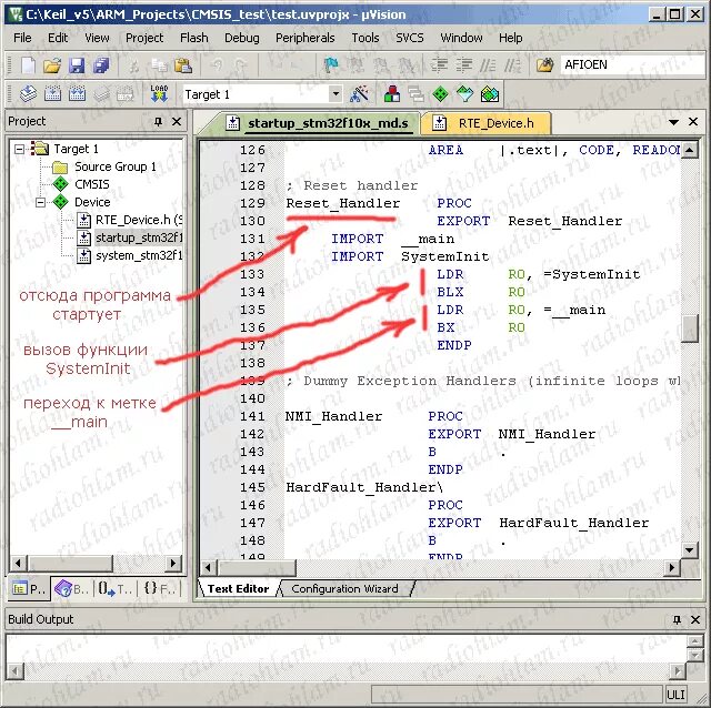 Программирования arm. Программирования arm