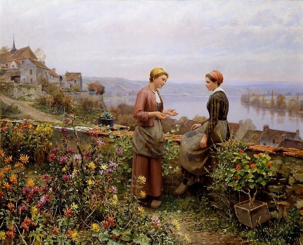 Натурализм в живописи. Художник daniel ridgway knight (1839-1924). daniel ridgway knight картины. натурализм в искусстве 19 века дэниел риджуэй найт. кофе в саду найт дэниел риджуэй.