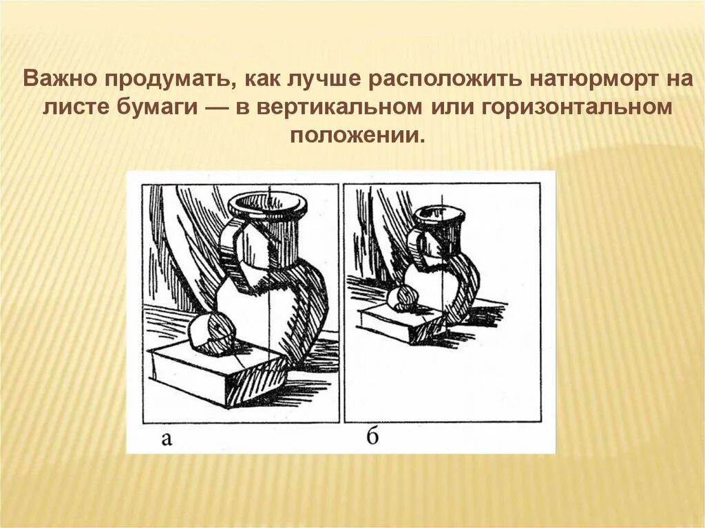 Выберите правильное определение понятия натюрморт. Компоновка натюрморта на листе. Натюрморт как Жанр изобразительного искусства. Сообщение на тему натюрморт. Горизонтальный и вертикальный натюрморт.