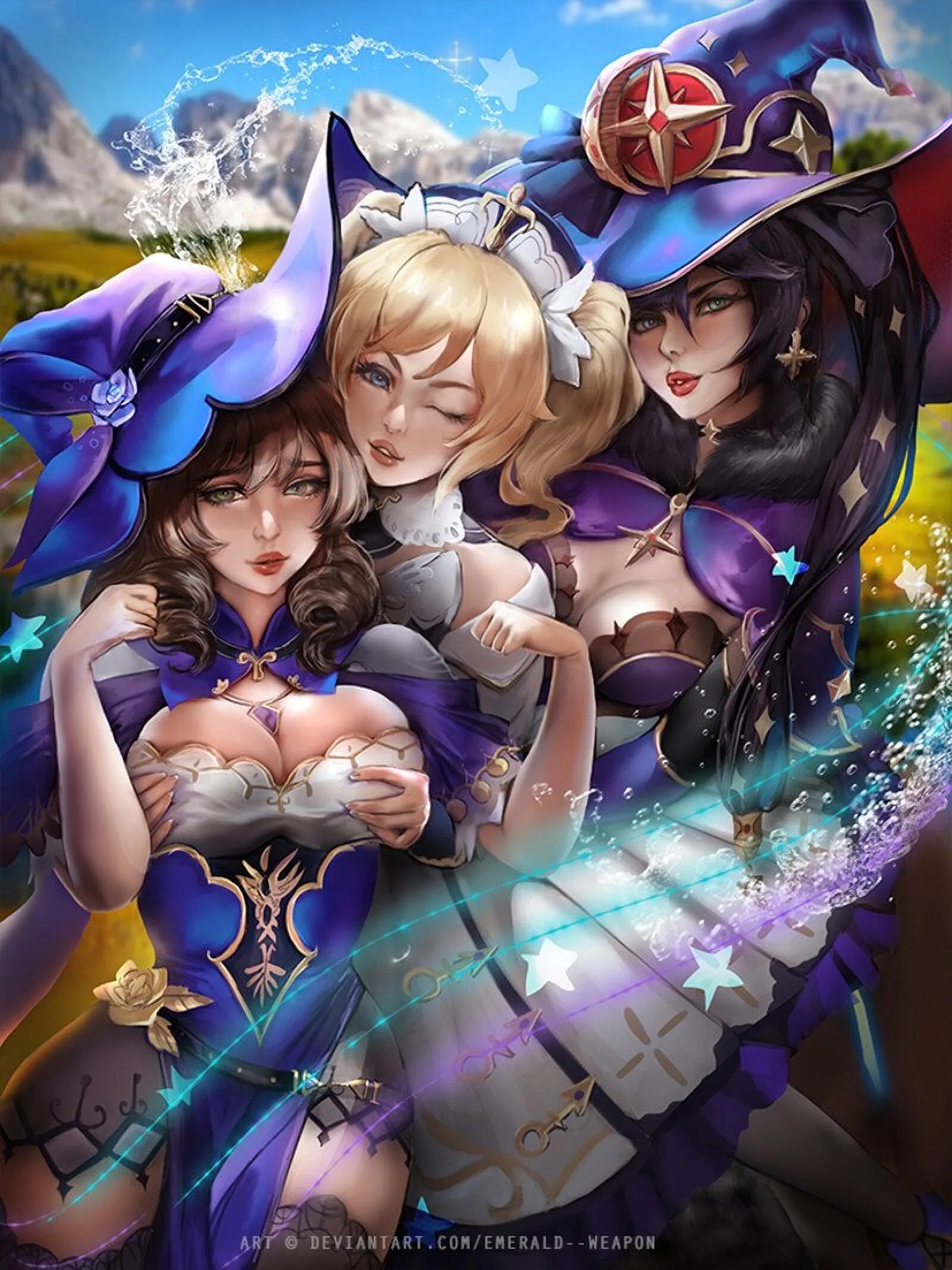 Геншин сяо и барбара. Розария геншин арт. Розария и хиличурлы. Венти геншин джоджо. Розария геншин 18.