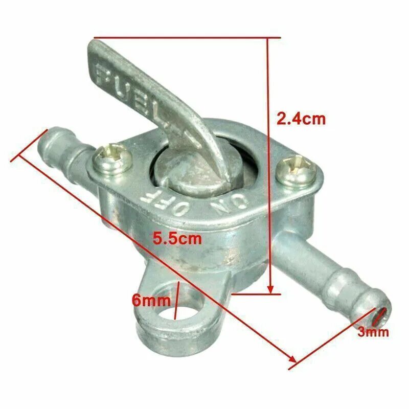 Топливный кран переключения. Краник atv 110cc. Краник клапан топлива FC 101. Peugeot Metal-x топливный краник.