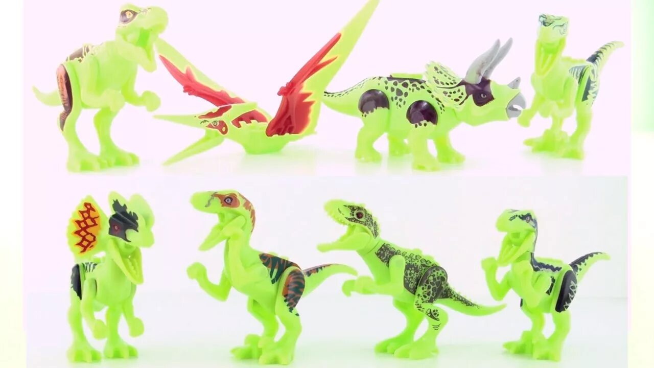 Dinosaur World пластилин. Конструктор Тираннозавр 028.