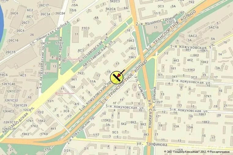 г. 3/2. москва, ул. велозаводская какое метро. москва, ул.