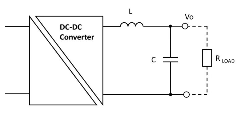 Помеха преобразователь. Фильтры DC-DC преобразователей. LC фильтр для DC/DC преобразователя. Катушка индуктивности для LC фильтра. LC фильтр с преобразователем.