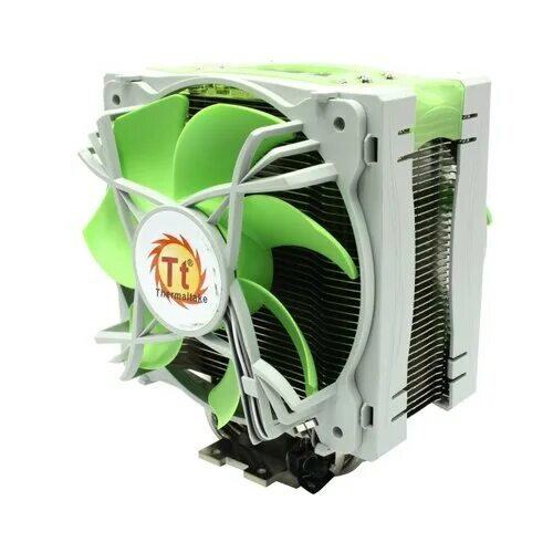 Зеленые кулеры. Thermaltake башенный кулер 120мм. Зеленый кулер Thermaltake. Thermaltake Jing 1155. Кулер для процессора Thermaltake v14ax.