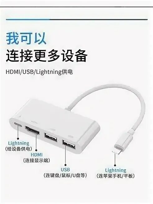 ONTEN разветвитель адаптер переходник USB Hub хаб картридер 5в1.