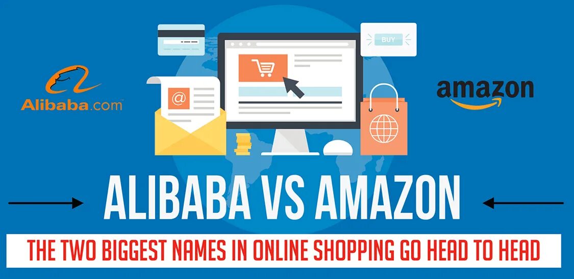 Amazon vs. Amazon vs Alibaba. Amazon против Facebook. Alibaba конкурировать с Amazon. Alibaba vs Amazon GMV.