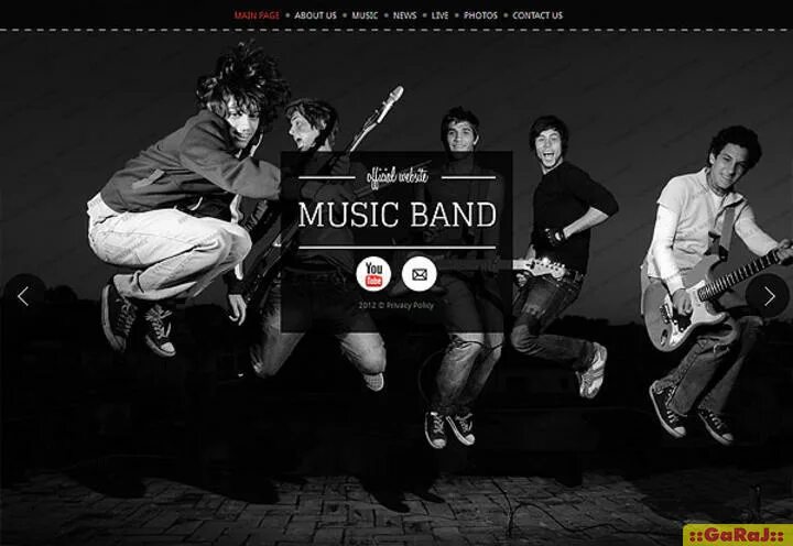 5 музыкальных сайтов. Music Band websites. Website Music. Web Band. Music Band site Behance.