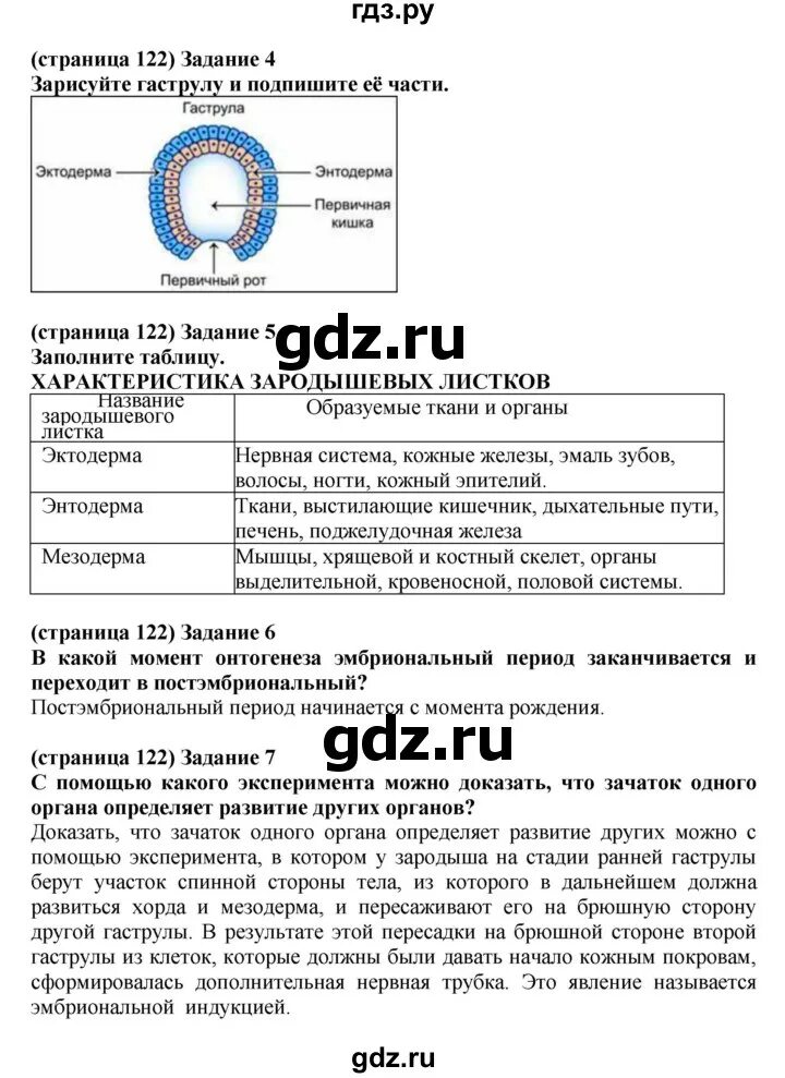 Ответы по биологии 9 класс сивоглазов. Ответы по биологии 9 класс сивоглазов