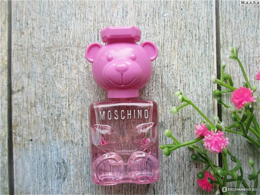 Moschino "Toy 2 Bubble Gum Eau de Toilette" 50 ml. Moschino Toy 2 Bubble Gum розовый мишка🧸 💗. Москино розовый мишка флакон. Духи с мишкой на флаконе. Москино мишка оригинал