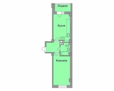 Квартира распашонка планировка