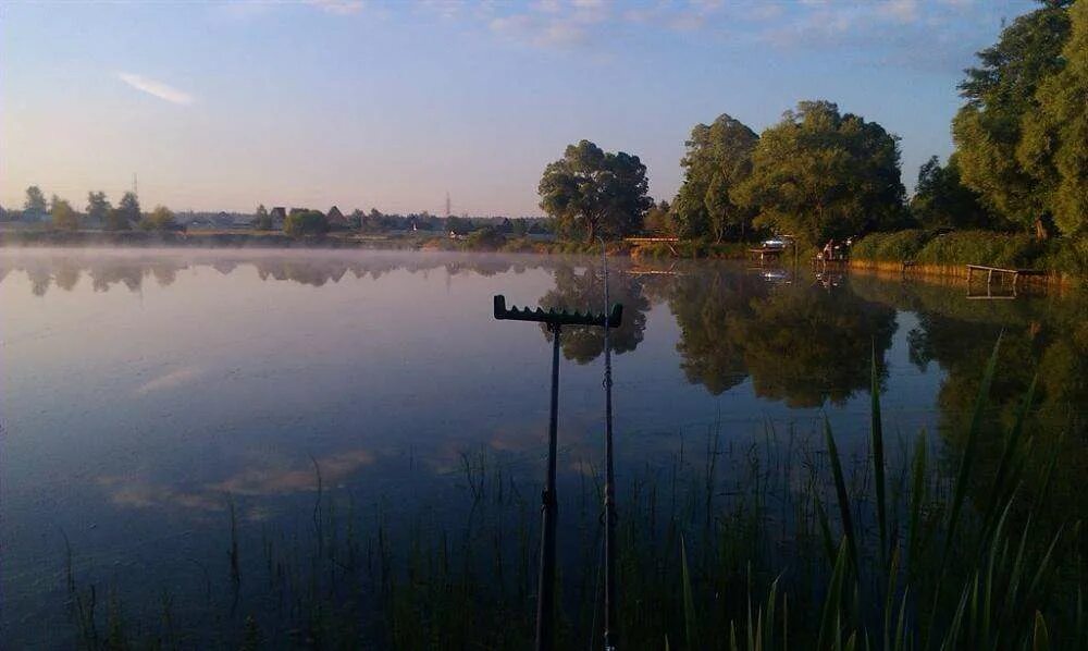 Нарские пруды рыбалка