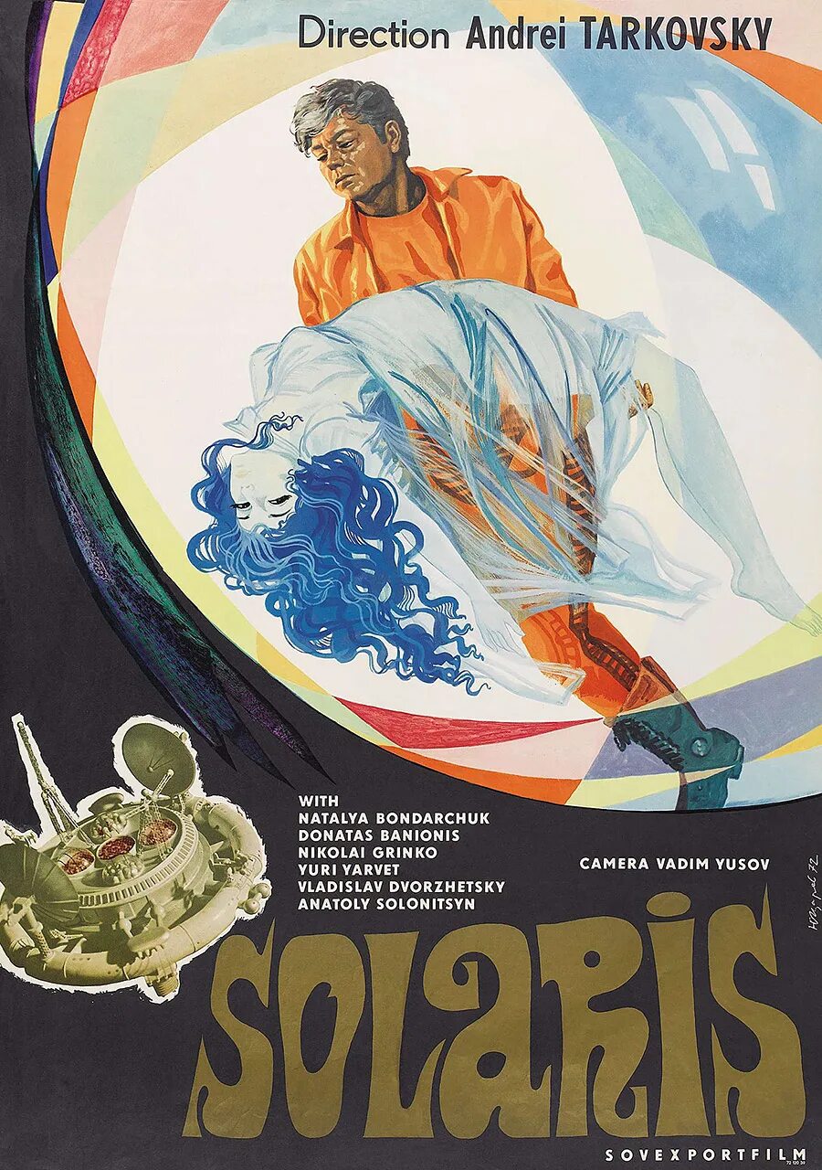 Солярис (1972) poster. «соля́рис» 1972. А. Тарелка златоуст кинотеатр. Солярис.
