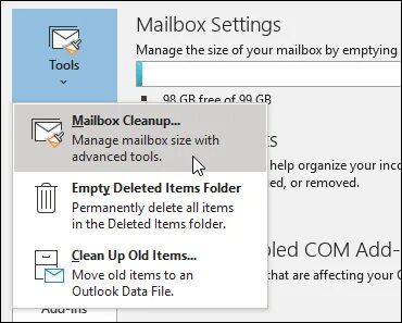 Mailbox for user is full перевод