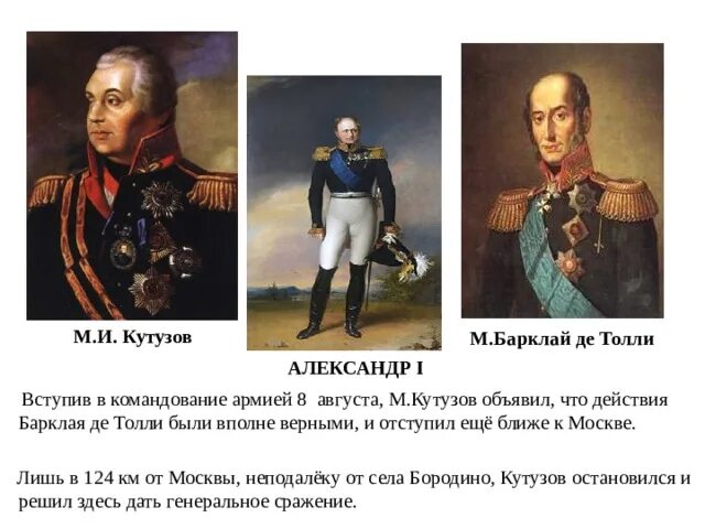 Кутузов при александре 1. Барклай де толли и война 1812г. кутузов и барклая-де- толли. кутузов багратион барклай де толли. барклай де толли и александр 1.