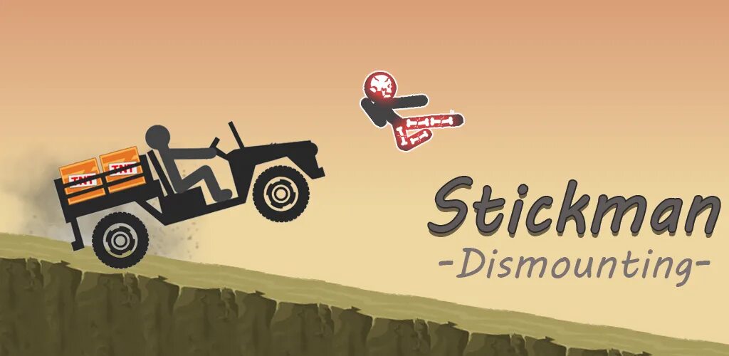 Игра stickman dismounting