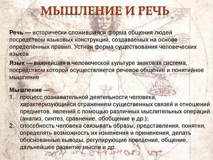 Правила мысли