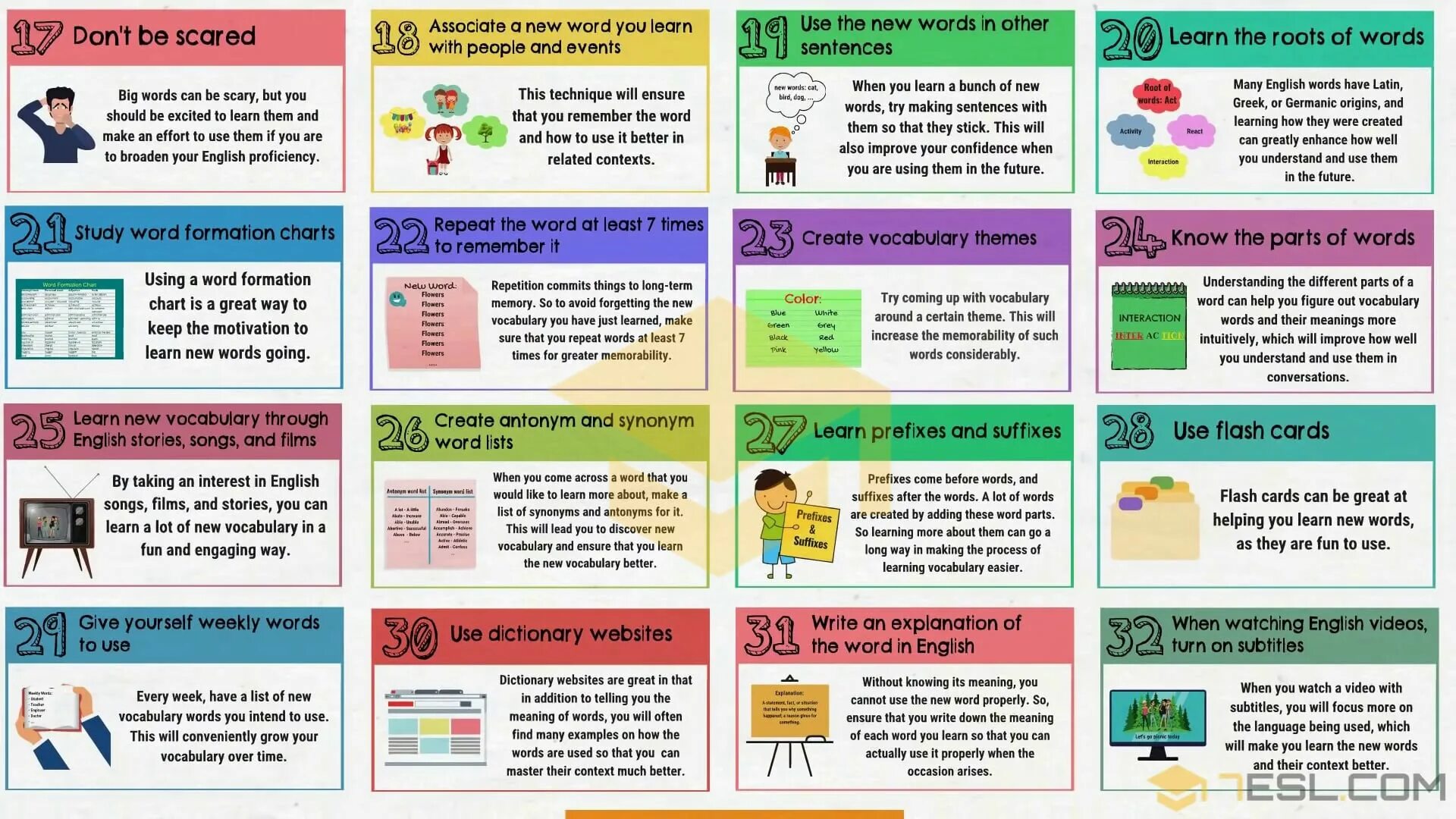 You are well come. Improve your English Vocabulary. Tips how to learn English. How to improve English Vocabulary. Learn New Vocabulary.