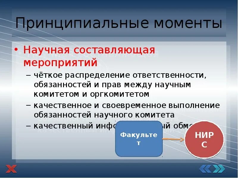 Четкое распределение обязанностей