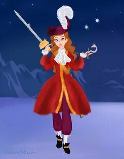 Red jessica captain hook
