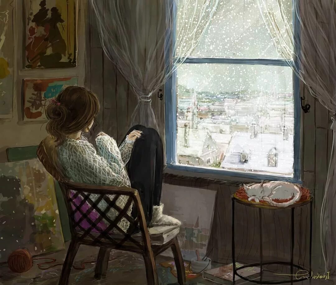 Картина сидит. Endmion1 художник. Paula Thury художник?. Jungsuk Lee художник. Корейский художник-иллюстратор ли Чон сок (endmion1)..