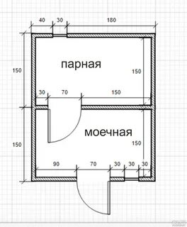 Баня 2х3 своими руками