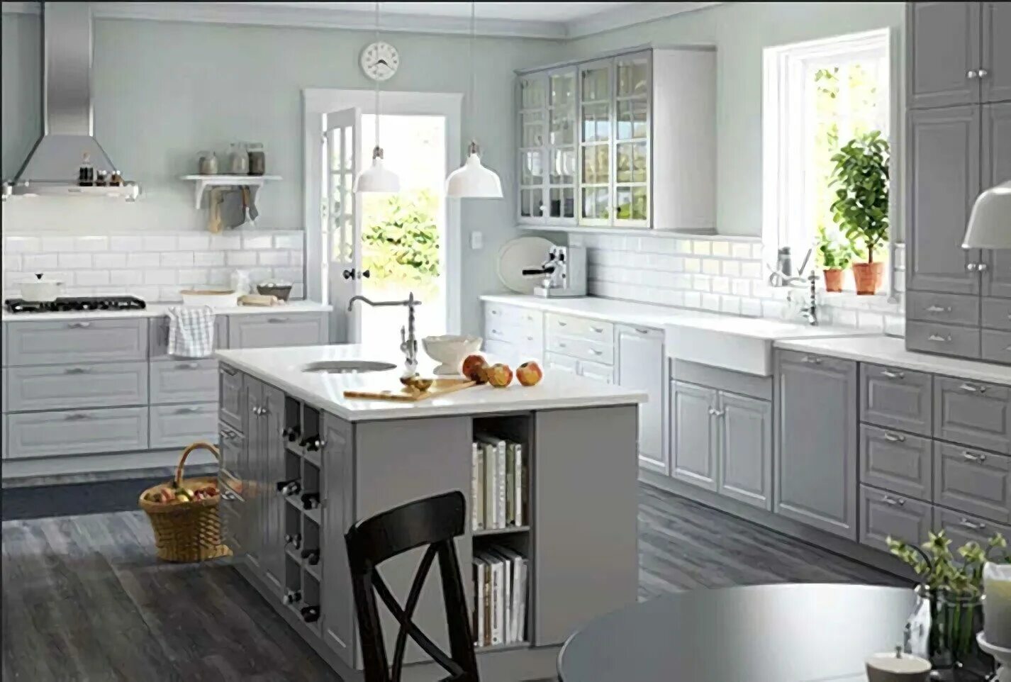 Off-White Bevelled Kitchen - METOD Kitchen System Kitchen trends, Kitchen design